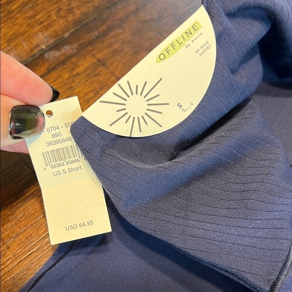 Offline by aerie Womens Super Flare Small Hi Rise Short - Picture 4 of 7